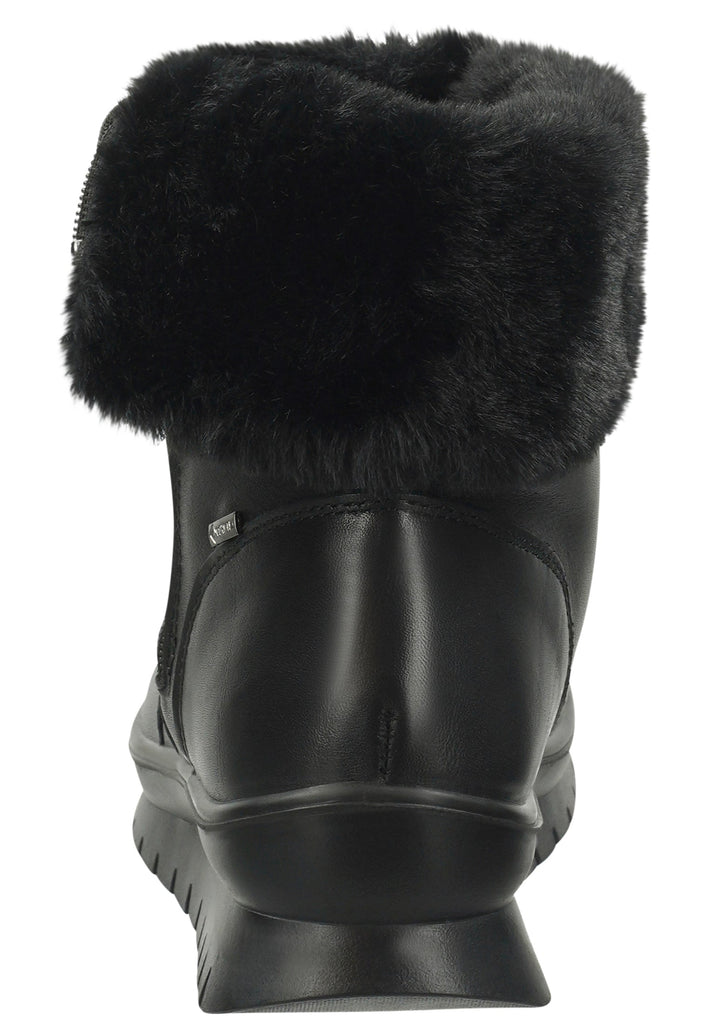IGI&CO Stiefelette Nappaleder Schwarz Warmfutter