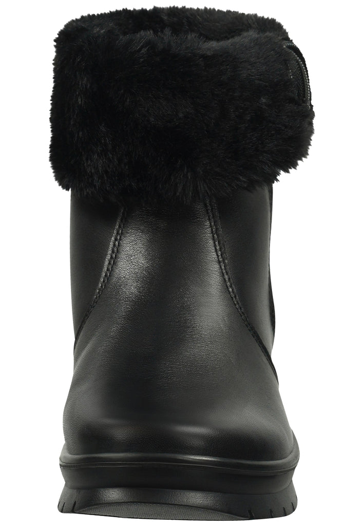 IGI&CO Stiefelette Nappaleder Schwarz Warmfutter