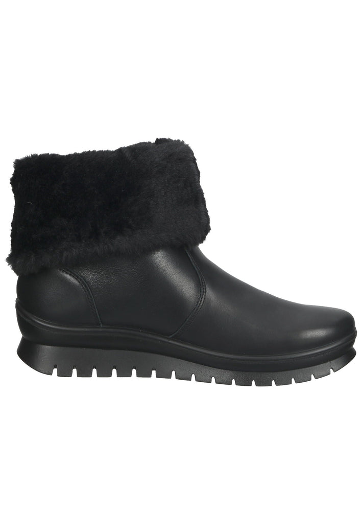 IGI&CO Stiefelette Nappaleder Schwarz Warmfutter