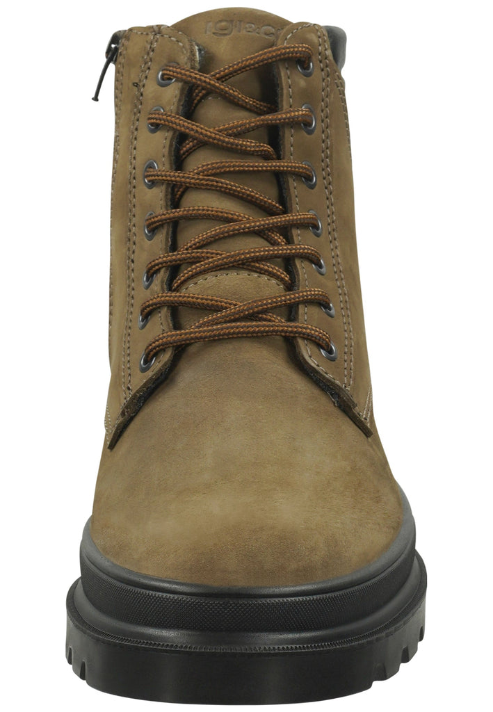 IGI&CO Stiefelette Nubukleder Braun Warmfutter