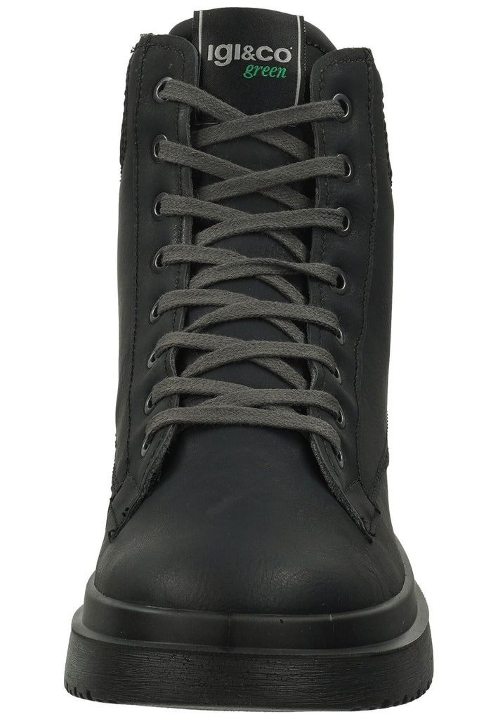 IGI&CO Stiefelette Nubukleder Dunkelblau Warmfutter