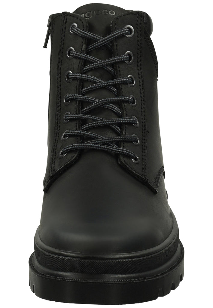 IGI&CO Stiefelette Nubukleder Schwarz Warmfutter