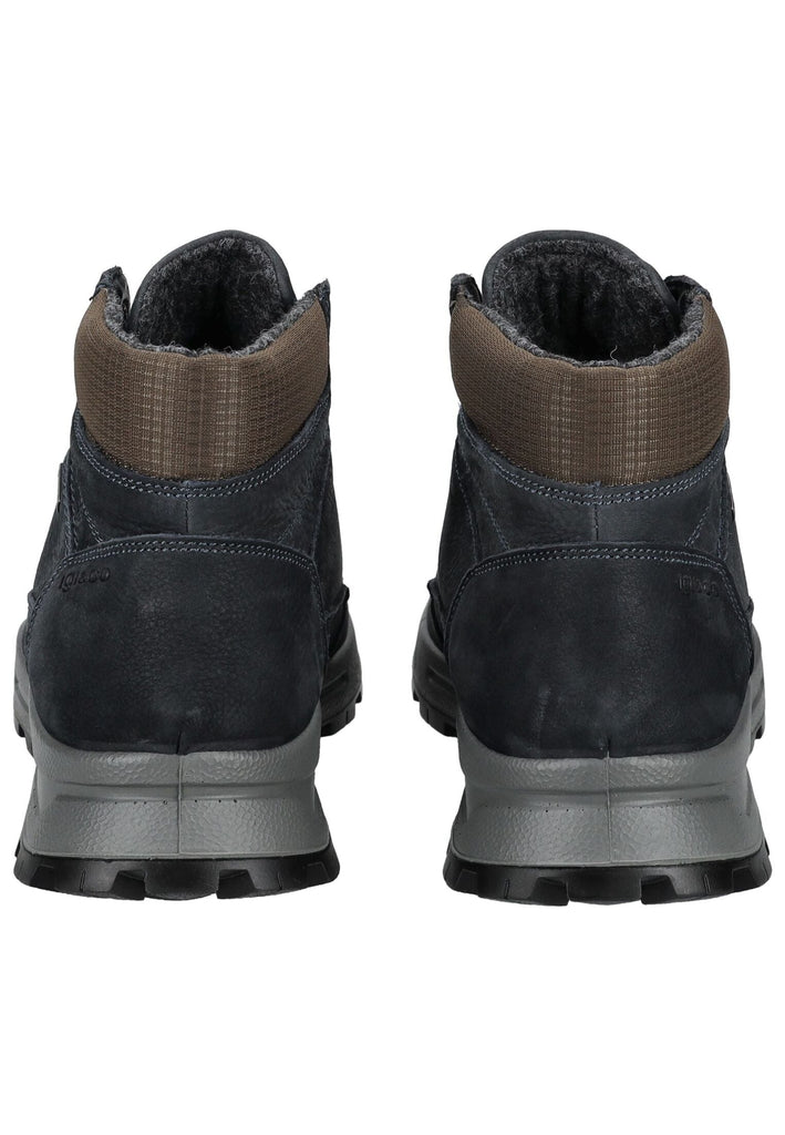 IGI&CO Stiefelette Nubukleder/Textil Blau Warmfutter