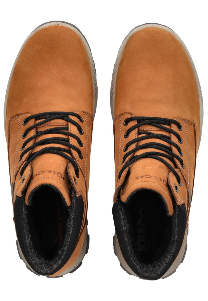 IGI&CO Stiefelette Nubukleder/Textil Cuoio Warmfutter