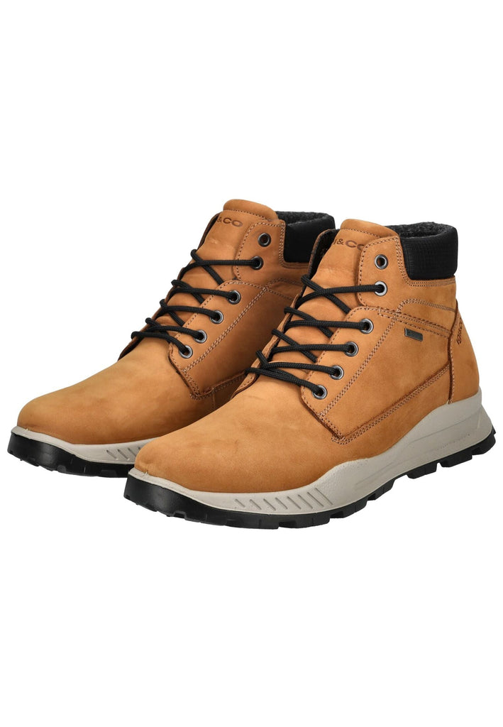 IGI&CO Stiefelette Nubukleder/Textil Cuoio Warmfutter