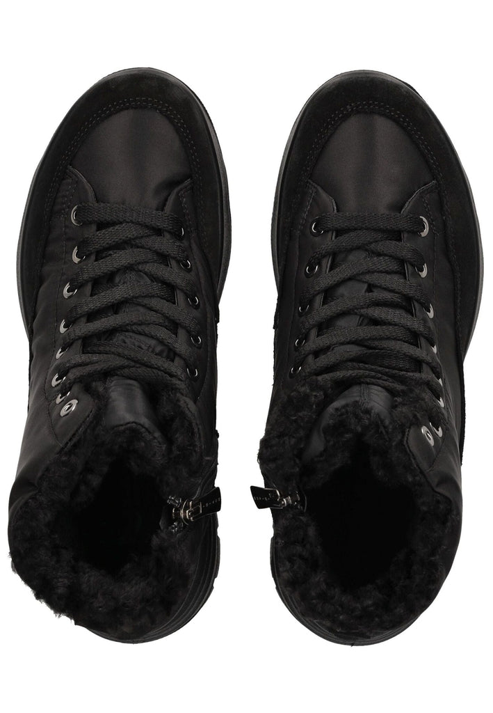 IGI&CO Stiefelette Nubukleder/Textil Schwarz