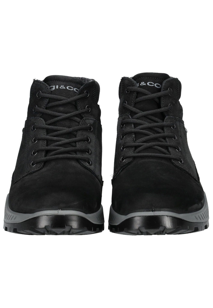 IGI&CO Stiefelette Nubukleder/Textil Schwarz Warmfutter