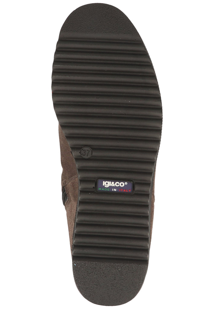 IGI&CO Stiefelette Veloursleder Grau