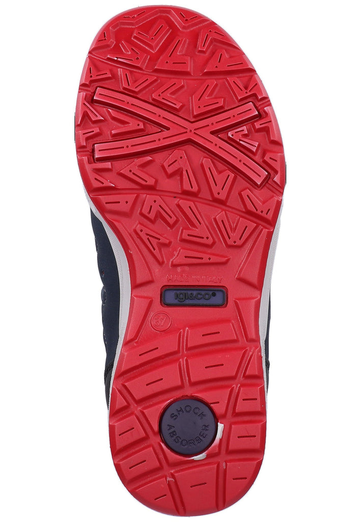 IGI&CO Wanderschuhe Nubukleder Dunkelblau