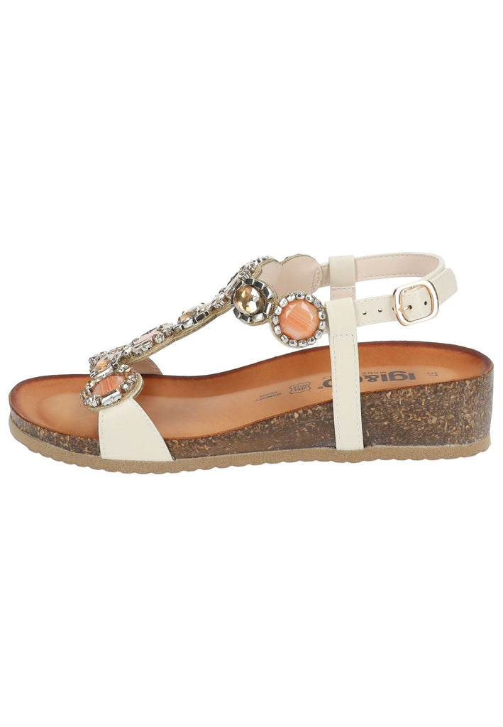 IGI&CO Zehensteg Leder/Synthetik Beige