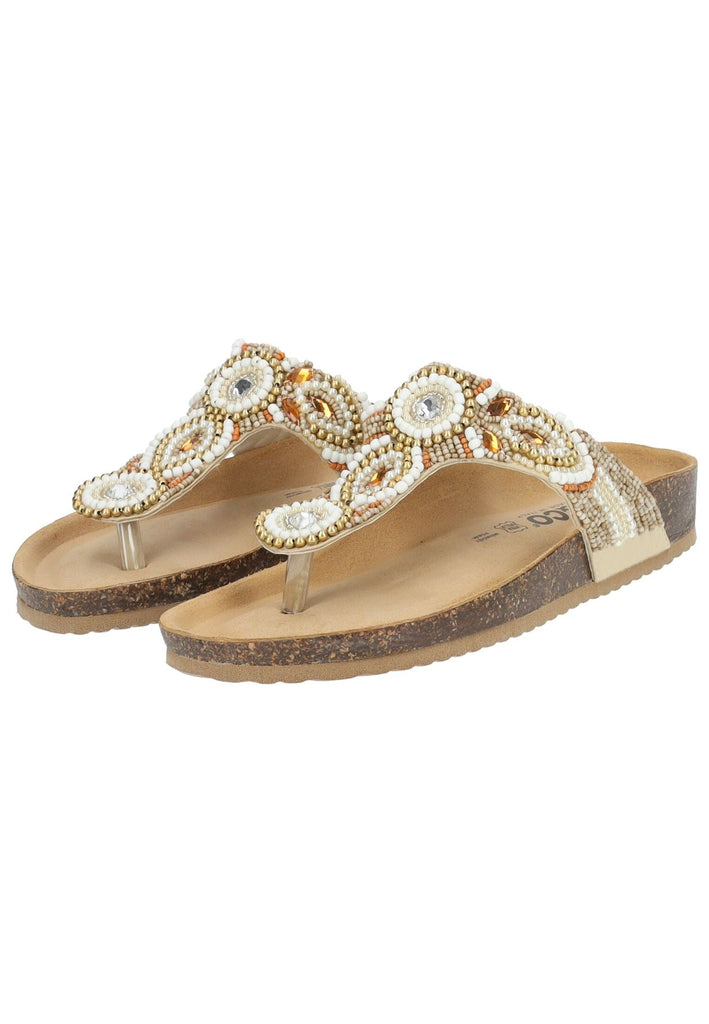 IGI&CO Zehensteg Leder/Synthetik Platin