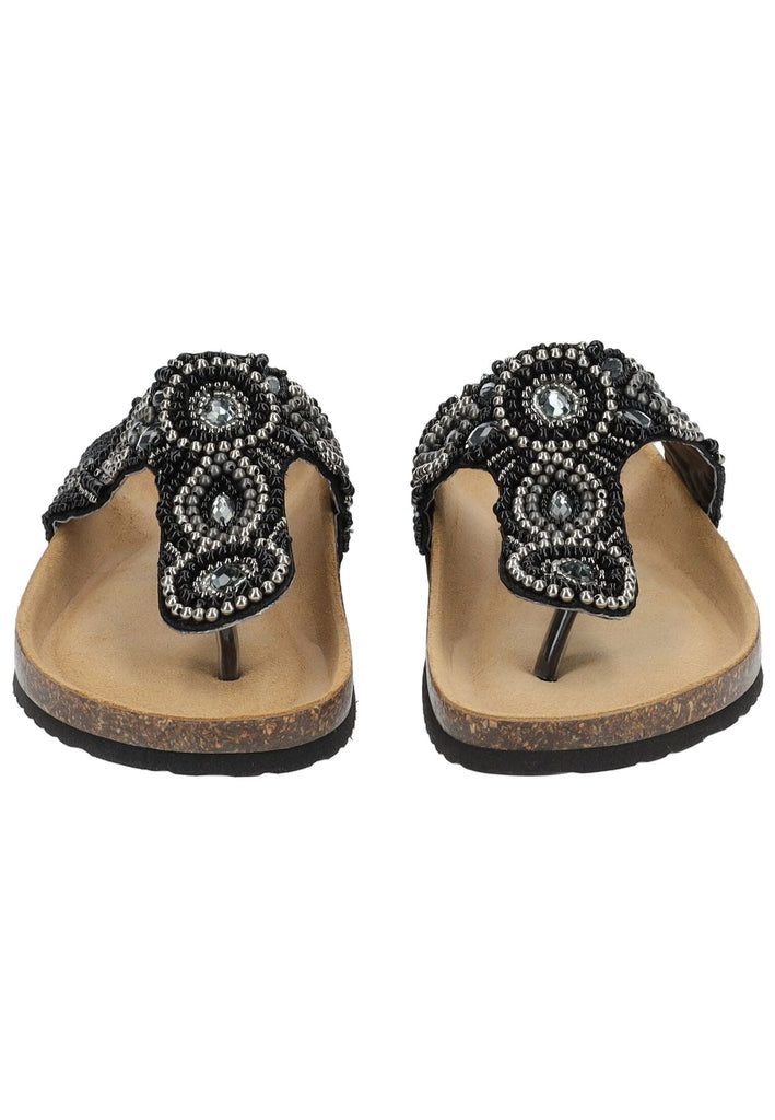 IGI&CO Zehensteg Leder/Synthetik Schwarz