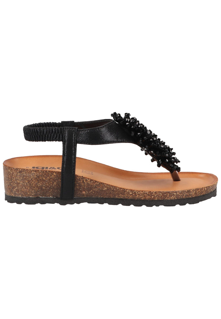 IGI&CO Zehensteg Lederimitat Schwarz