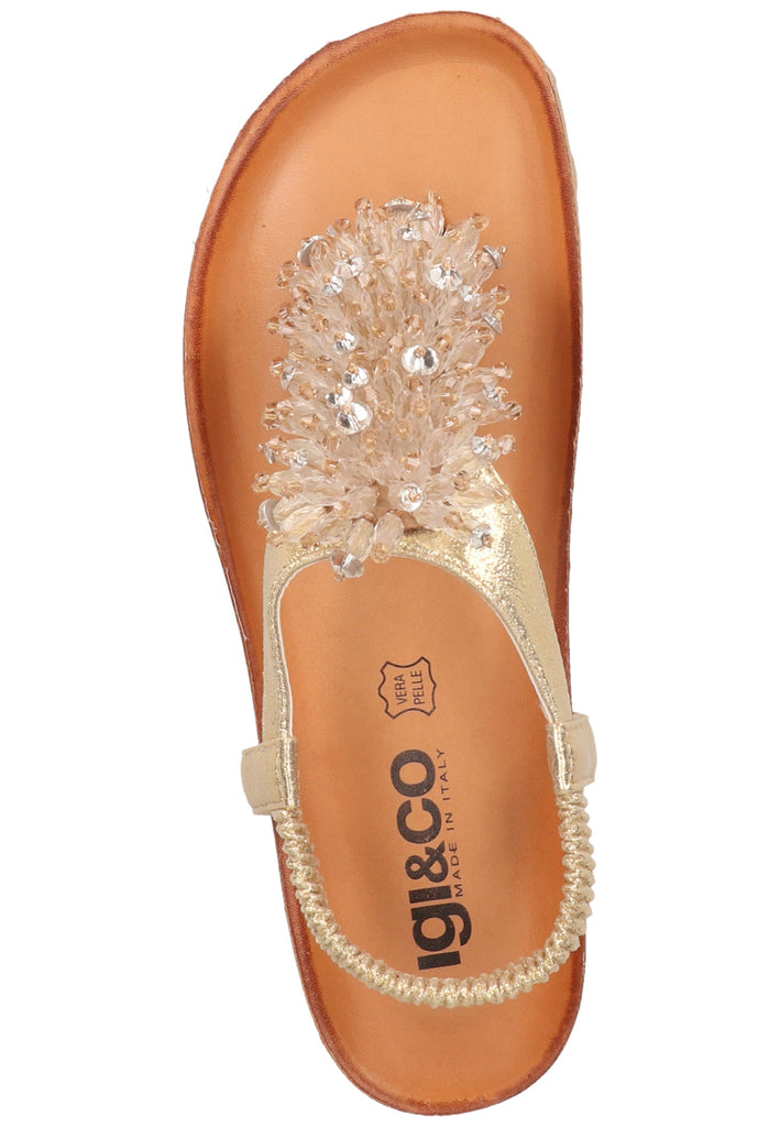 IGI&CO Zehensteg Lederimitat Silber