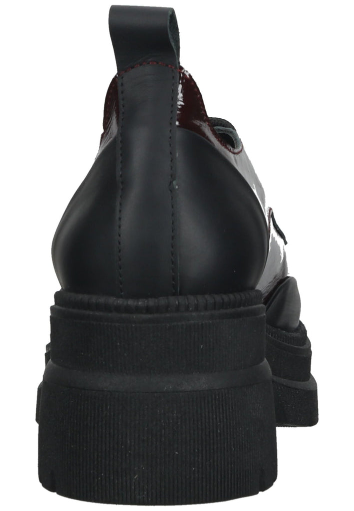 ILC Halbschuhe Leder Bordeaux