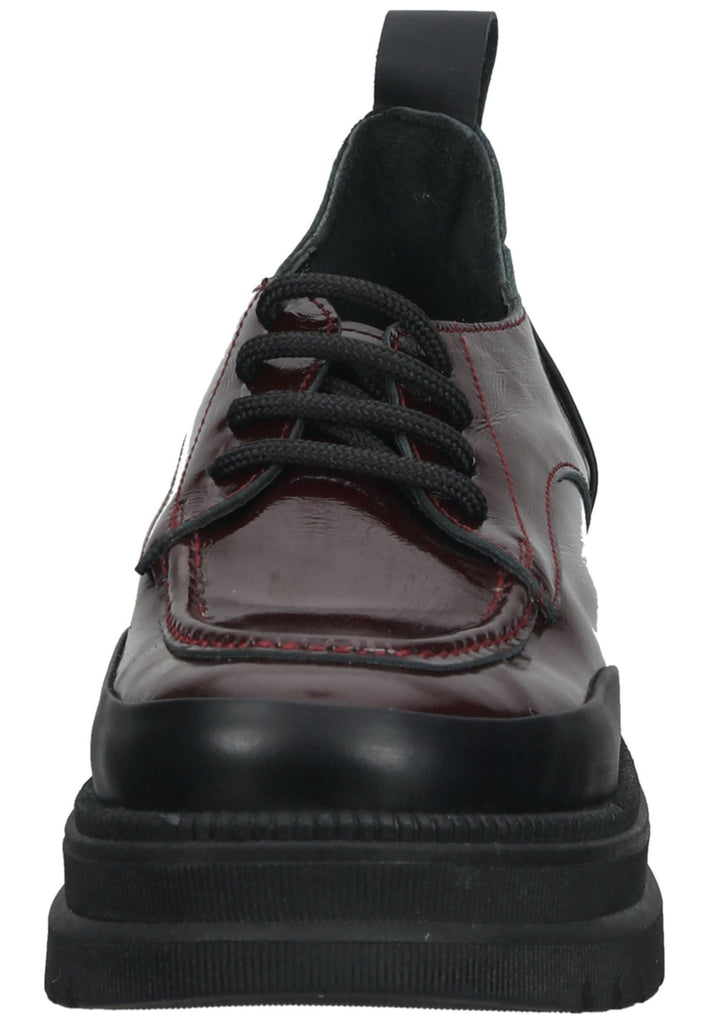 ILC Halbschuhe Leder Bordeaux