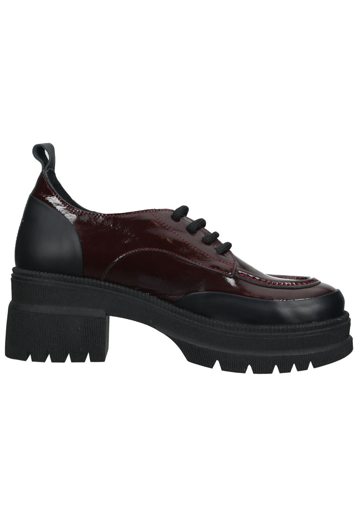 ILC Halbschuhe Leder Bordeaux