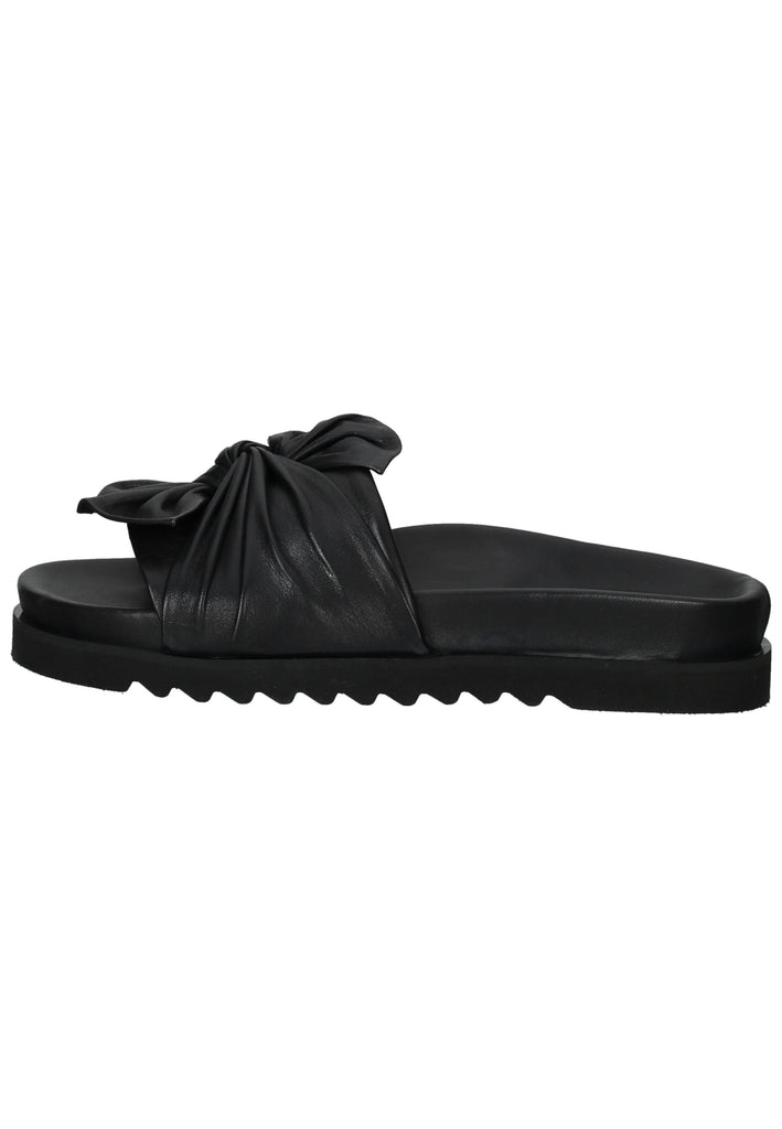 Pantoletten ILC Pantoletten Leder Schwarz