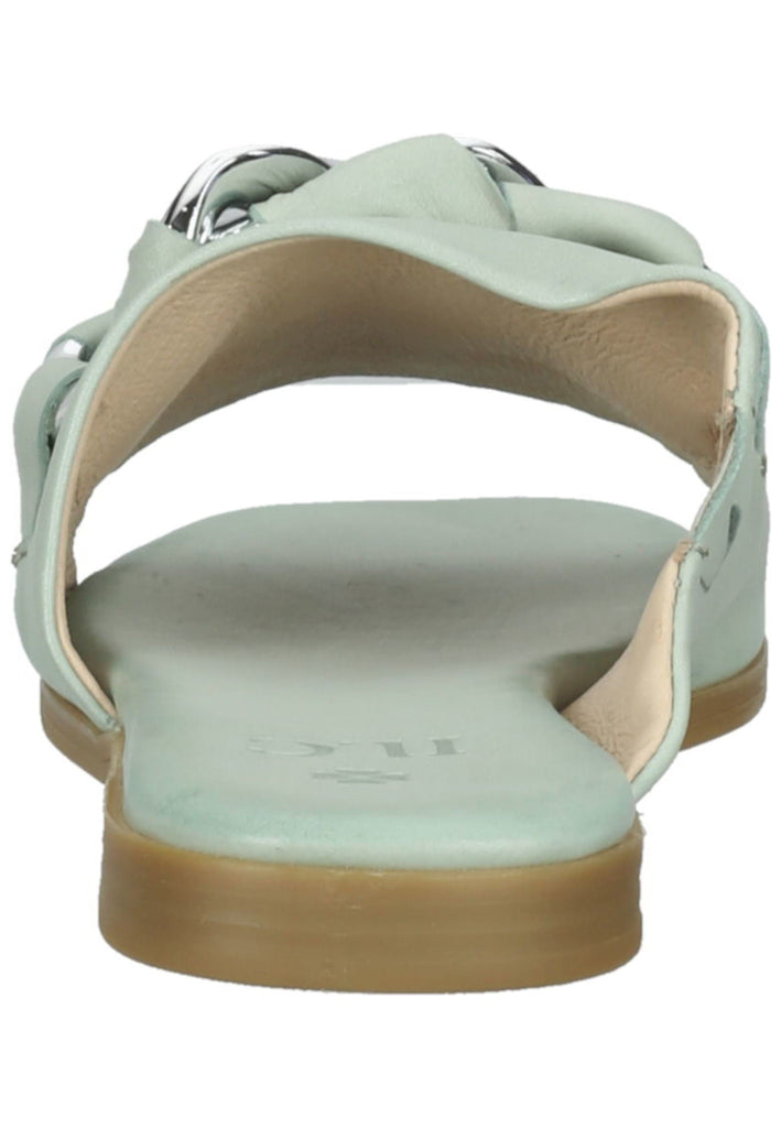 ILC Pantoletten Leder Aqua