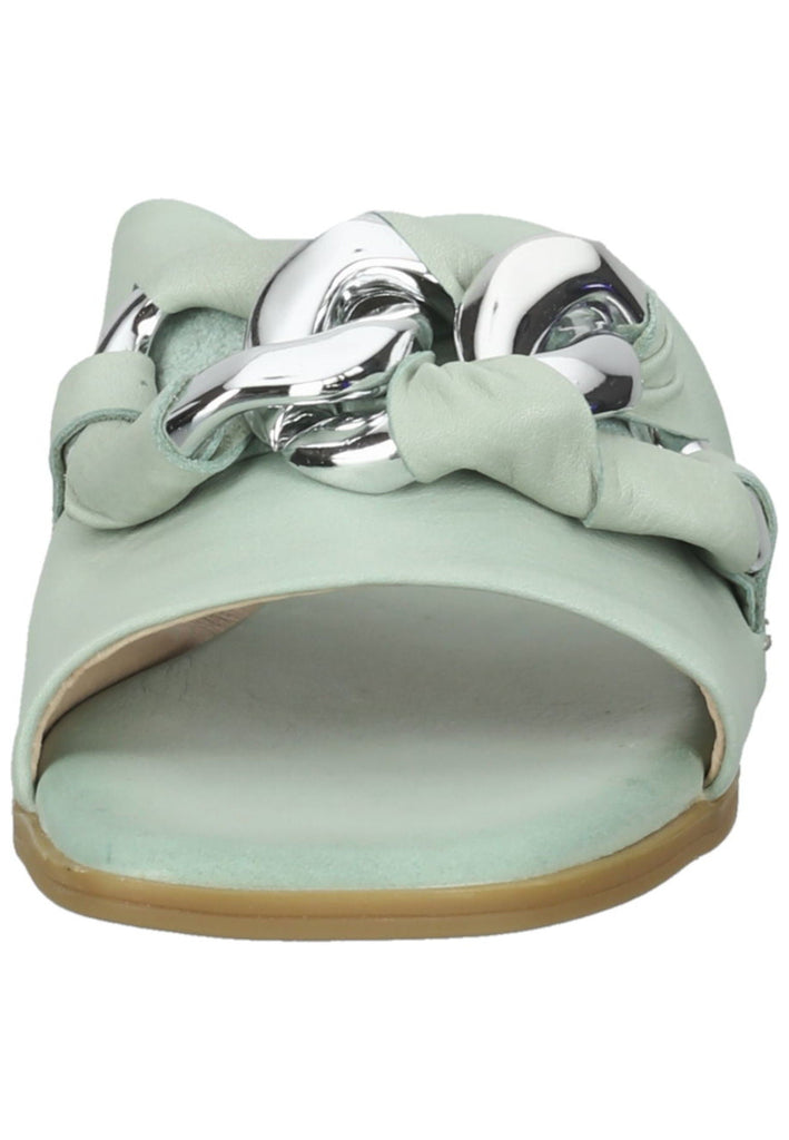 ILC Pantoletten Leder Aqua