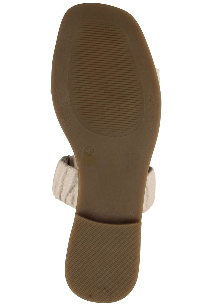 ILC Pantoletten Leder Beige