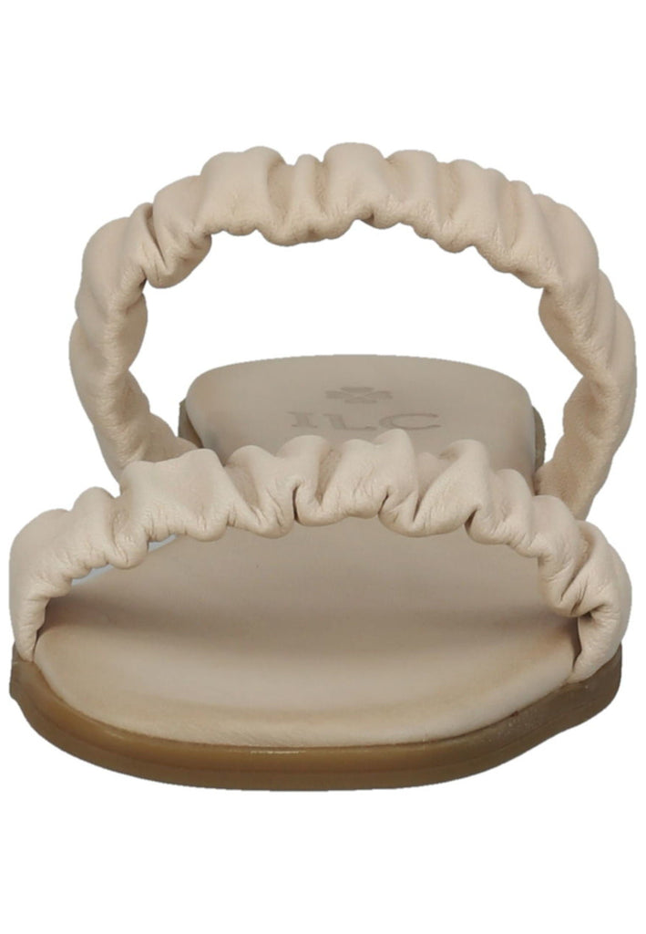 ILC Pantoletten Leder Beige