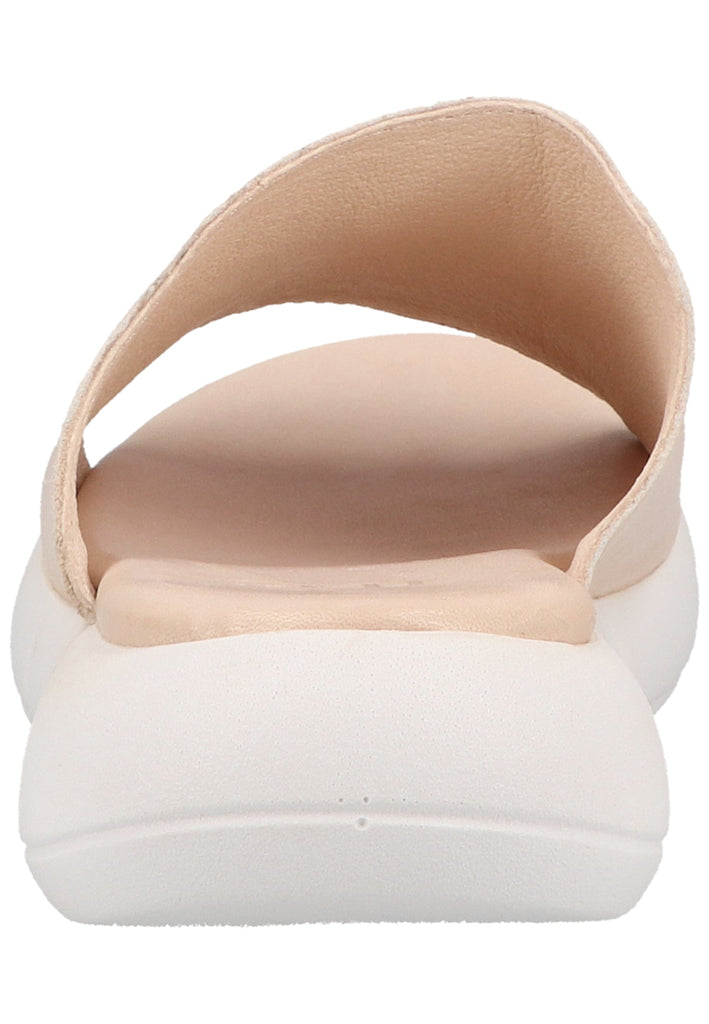 ILC Pantoletten Leder Beige