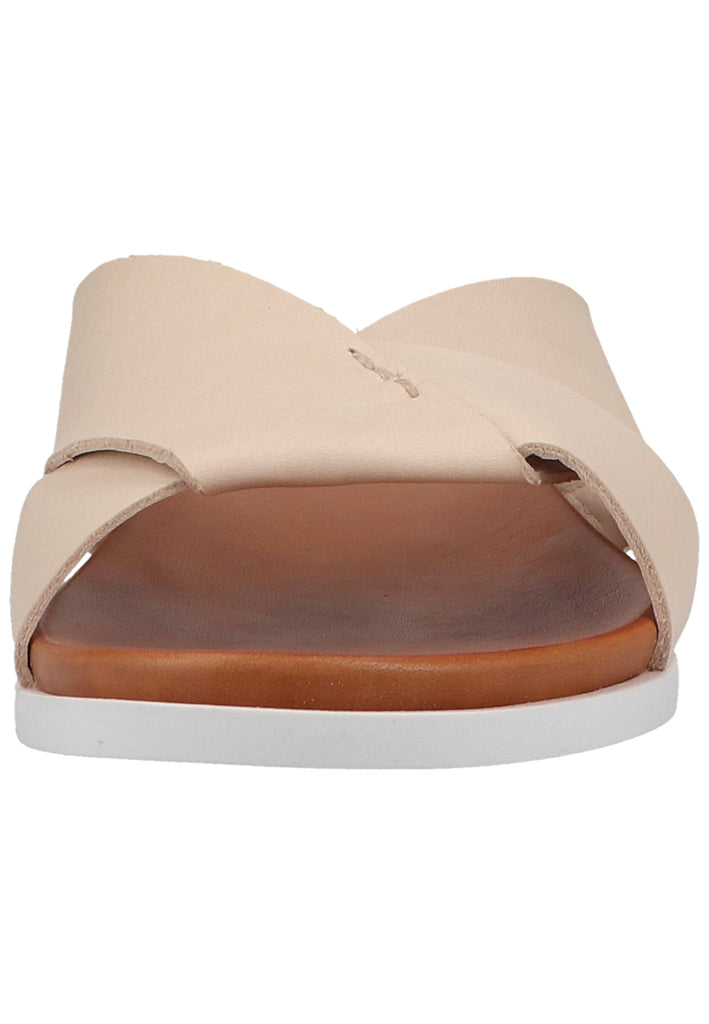 ILC Pantoletten Leder Beige