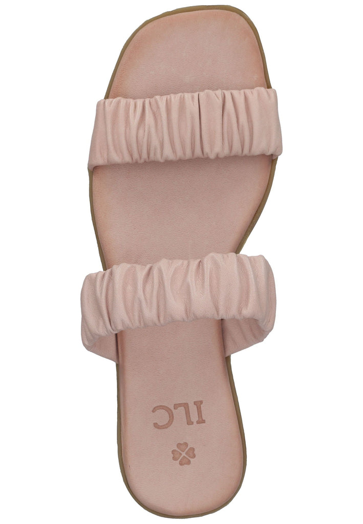 ILC Pantoletten Leder Powder