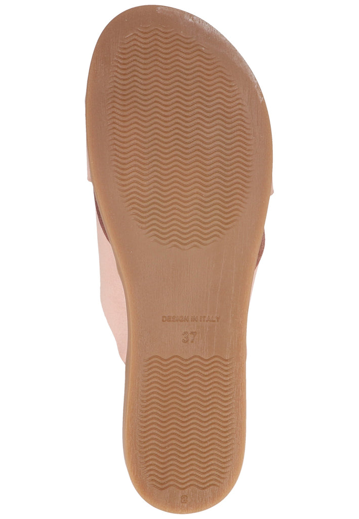 ILC Pantoletten Leder Puder