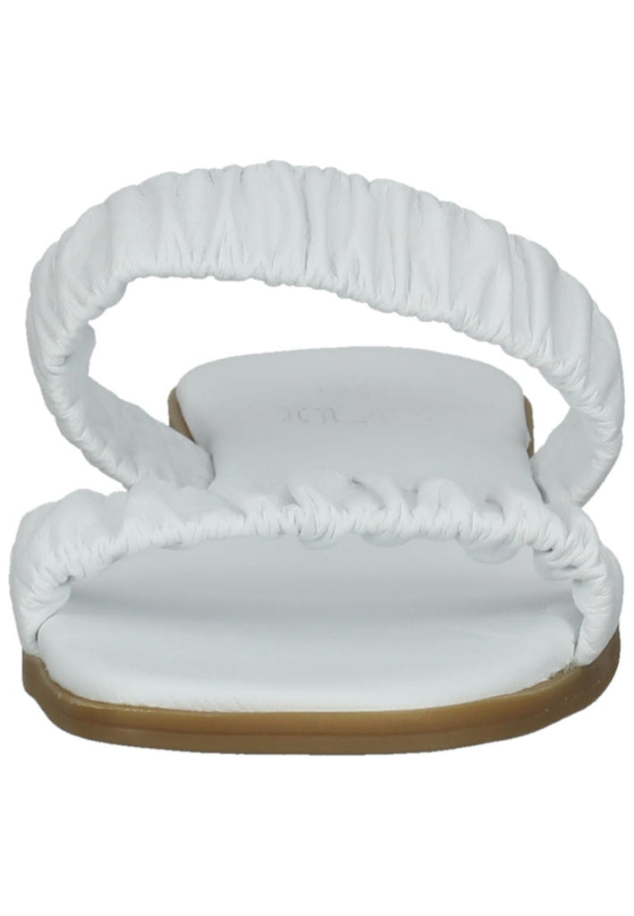 ILC Pantoletten Leder Weiß