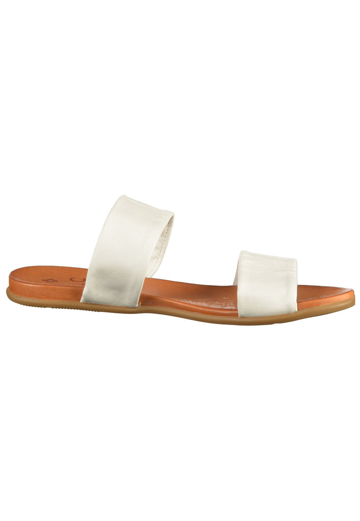 ILC Pantoletten Leder Weiß