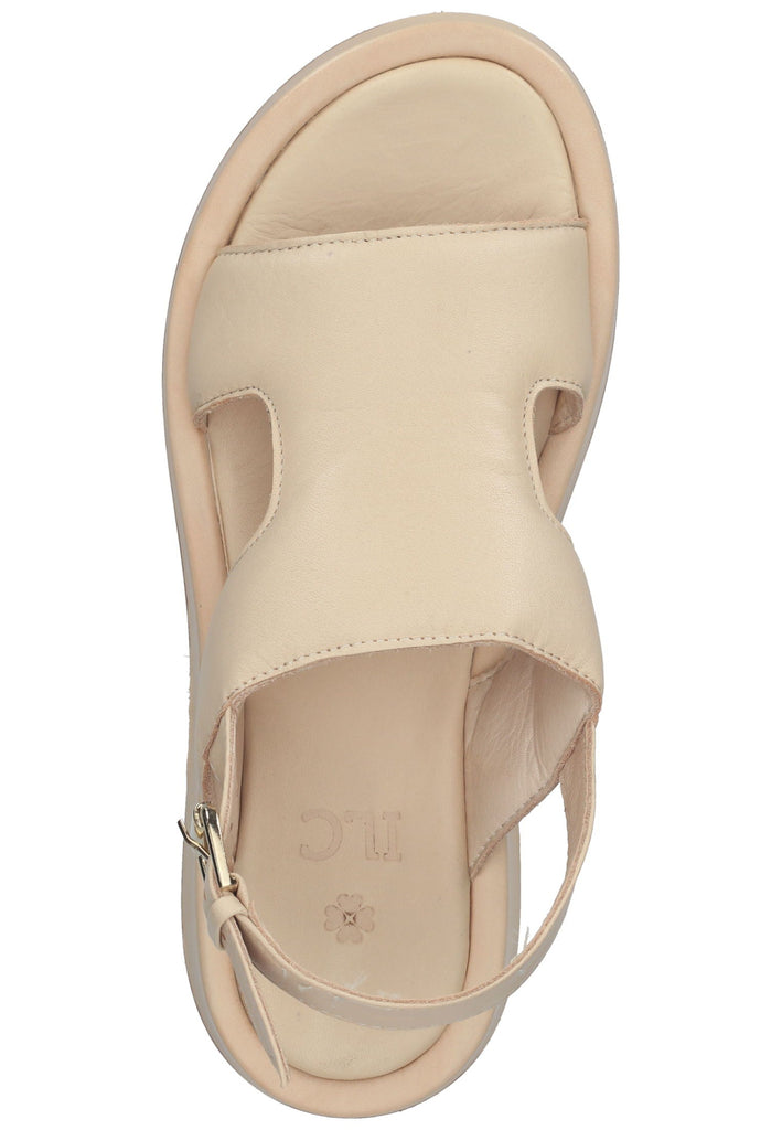 ILC Sandalen Leder Beige