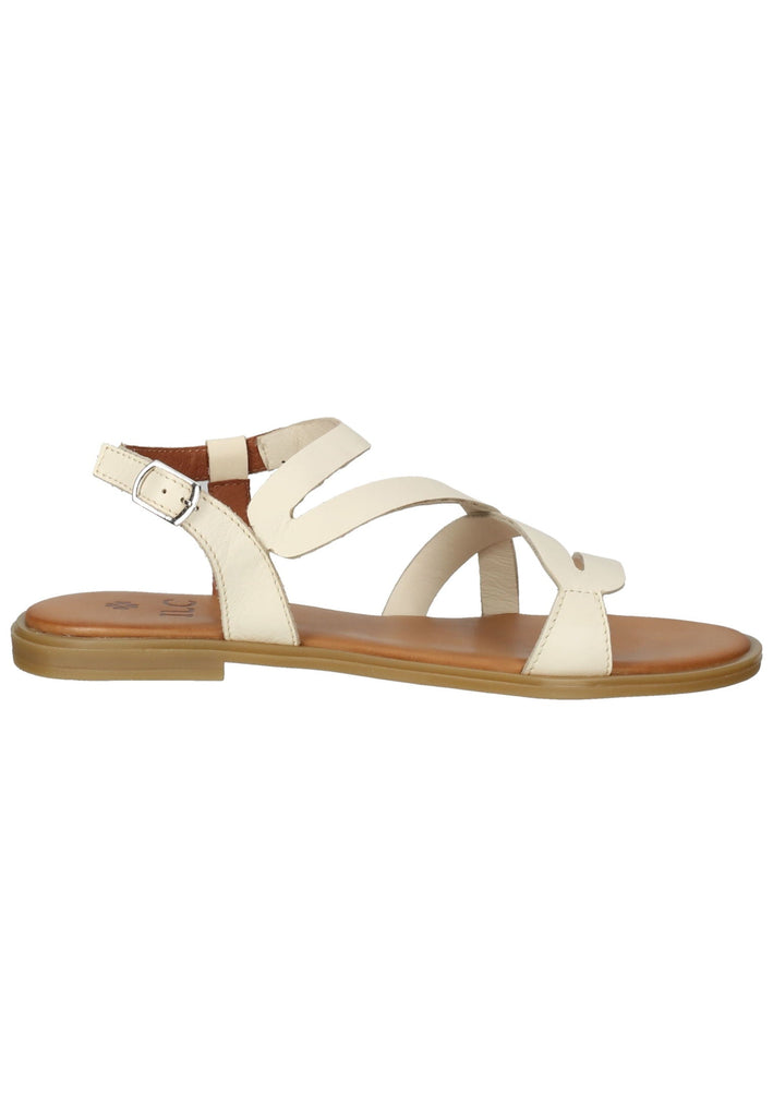 ILC Sandalen Leder Beige