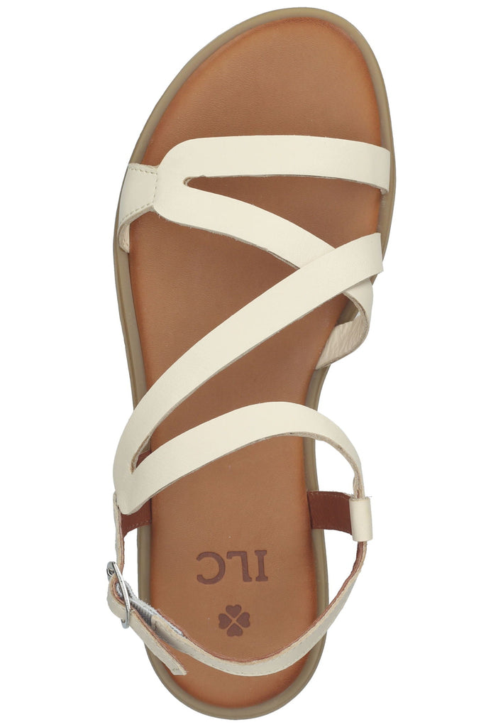 ILC Sandalen Leder Beige