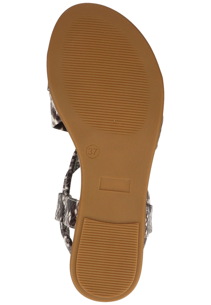 ILC Sandalen Leder Schwarz/Weiß