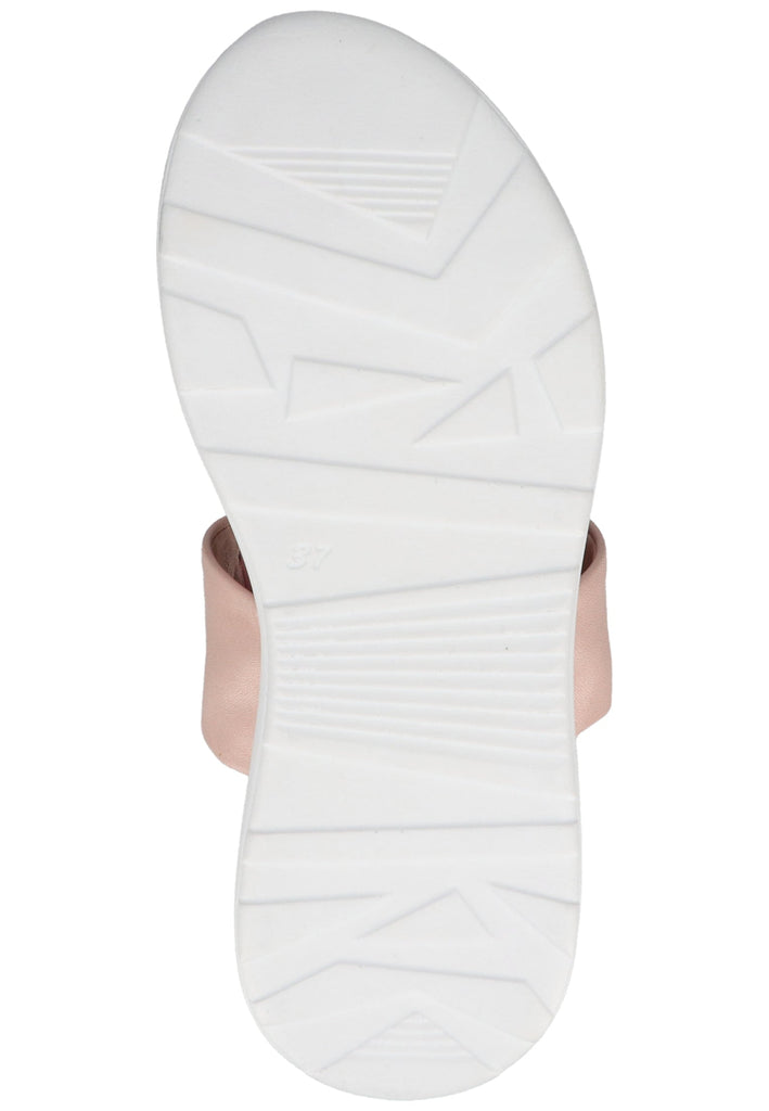 ILC Sandalen Leder/Textil Puder