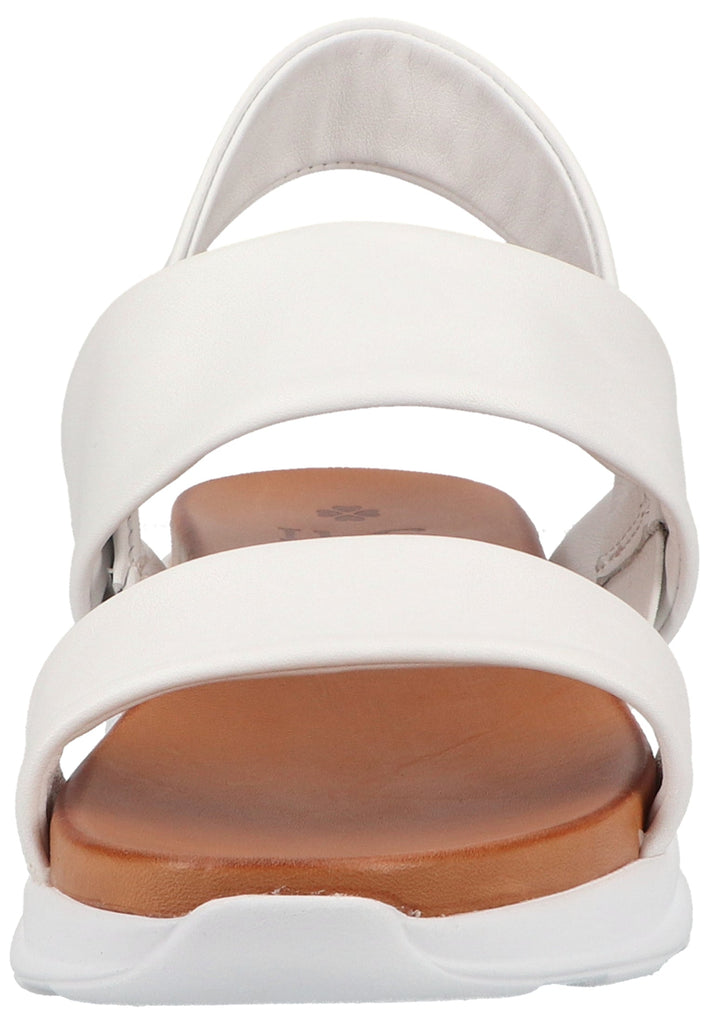 ILC Sandalen Leder/Textil Weiß