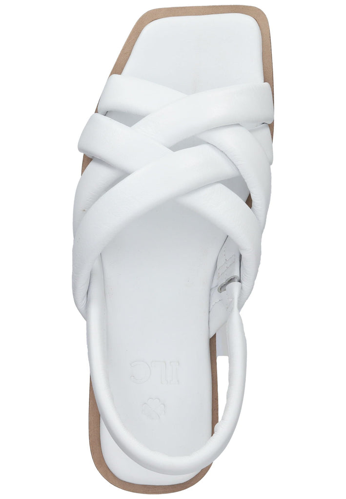 ILC Sandalen Leder Weiß