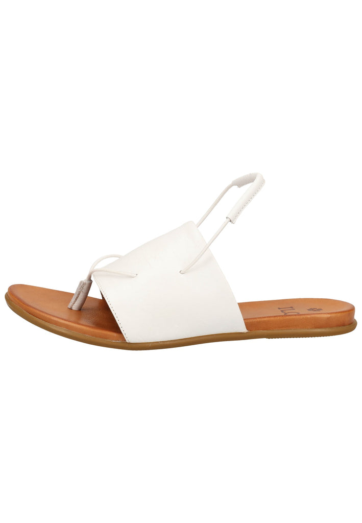 ILC Sandalen Leder Weiß