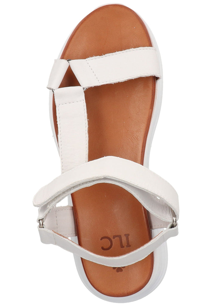 ILC Sandalen Leder Weiß