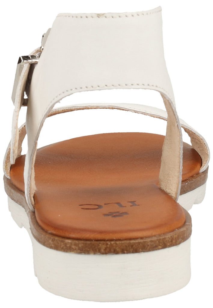 ILC Sandalen Leder Weiß
