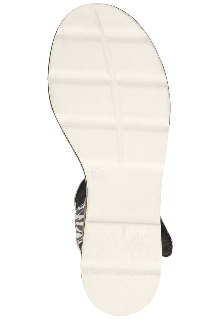 ILC Sandalen Leder Zebra