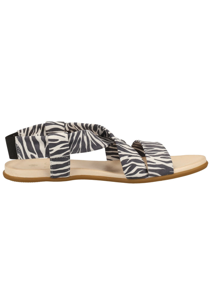 ILC Sandalen Leder Zebra