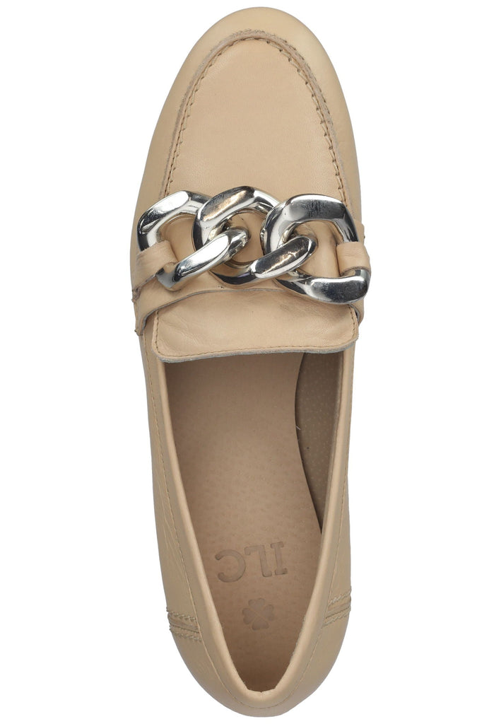 ILC Slipper Leder Beige