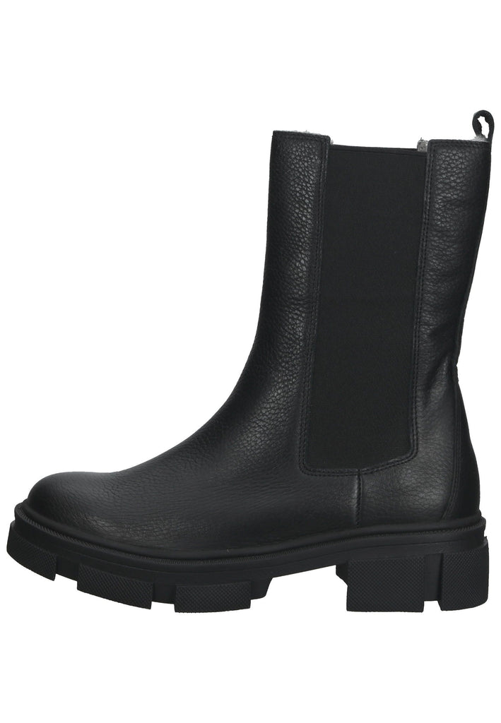Stiefel ILC Stiefel Leder/Textil Schwarz Warmfutter