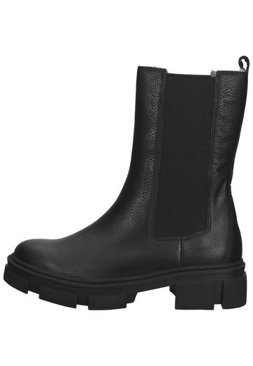 Stiefel ILC Stiefel Leder/Textil Schwarz Warmfutter