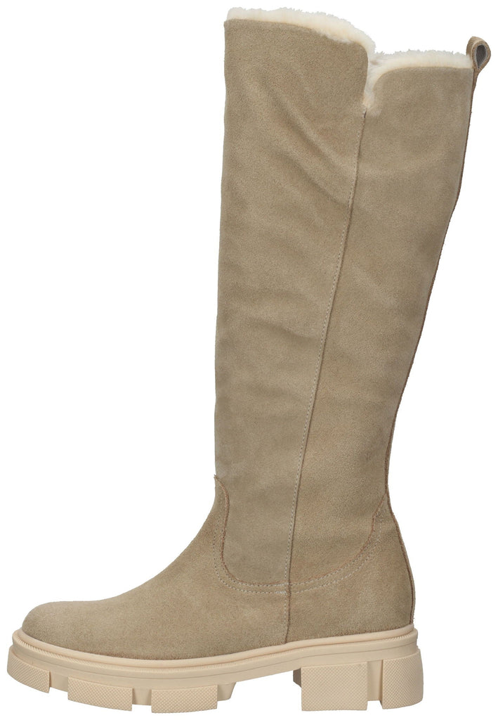 Stiefel ILC Stiefel Veloursleder Taupe Warmfutter