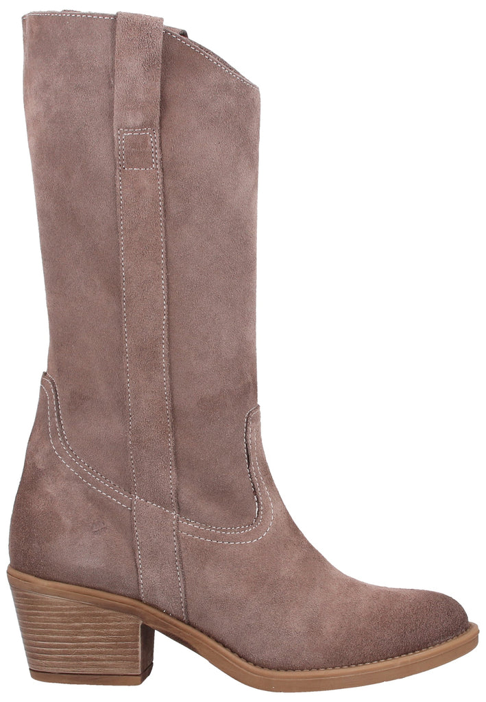 ILC Stiefel Leder Beige