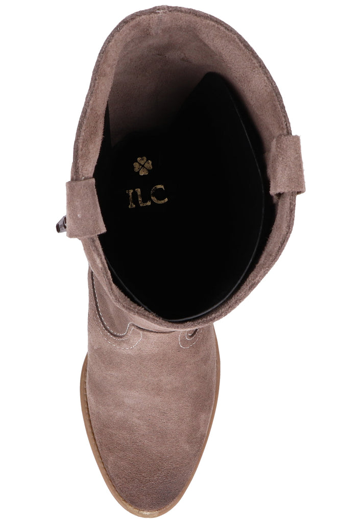 ILC Stiefel Leder Beige
